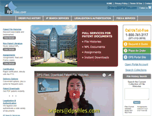 Tablet Screenshot of dpsfiles.com